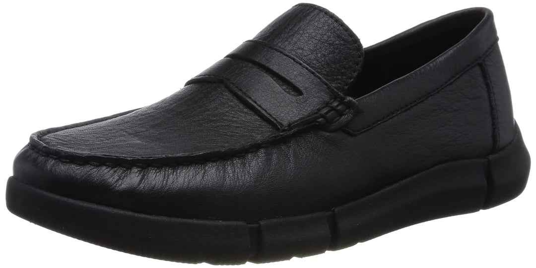 Geox Jungen U Adacter M Wide Moccasin 39 EU Schwarz, 39 EU Schwarz