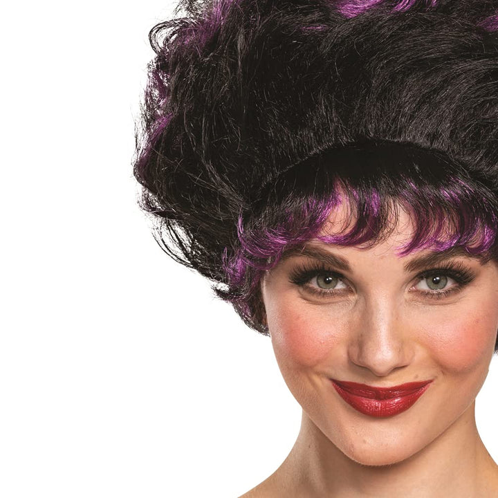 Disguise Hocus Pocus Deluxe Mary Wig for Adults, Black, Adult Size
