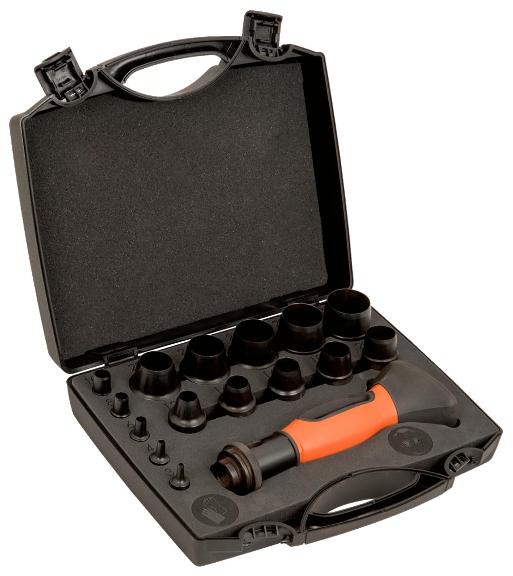 Bahco 400003030 Lochstanzen-Set, 16-teilig, 3-30mm Wechselbar
