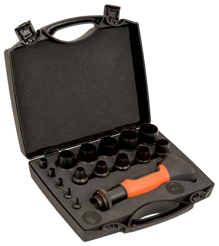 Bahco 400003030 Lochstanzen-Set, 16-teilig, 3-30mm Wechselbar