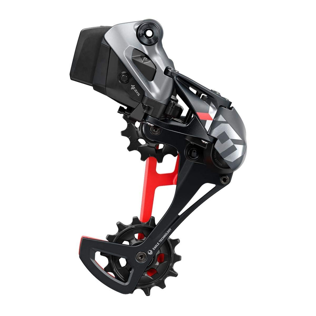 SRAM Unisex – Erwachsene X01 Eagle AXS Schaltwerk, rot, 12-Fach Käfig aus Aluminium