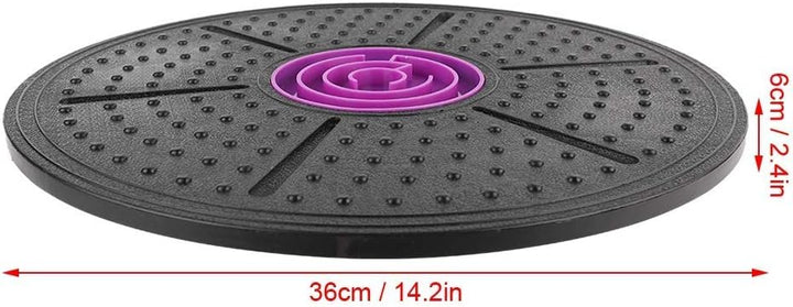 Ejoyous Balance Board, rutschfeste Wackelbrett Lila Labyrinth Balancebrett Gym Fitness Übung Reha-Tr