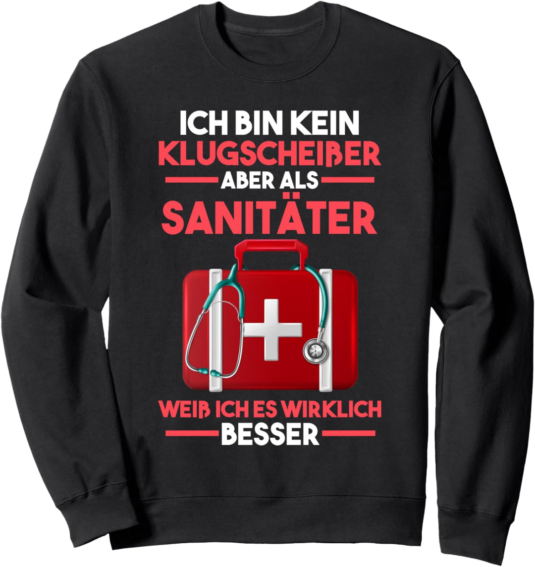 Notarzt Sanitäter Sweatshirt