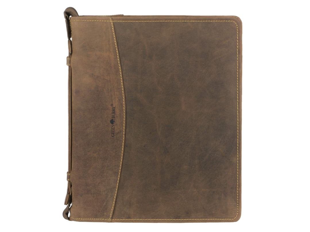 Greenburry Vintage Schreibmappe A4 braun, 1746-25