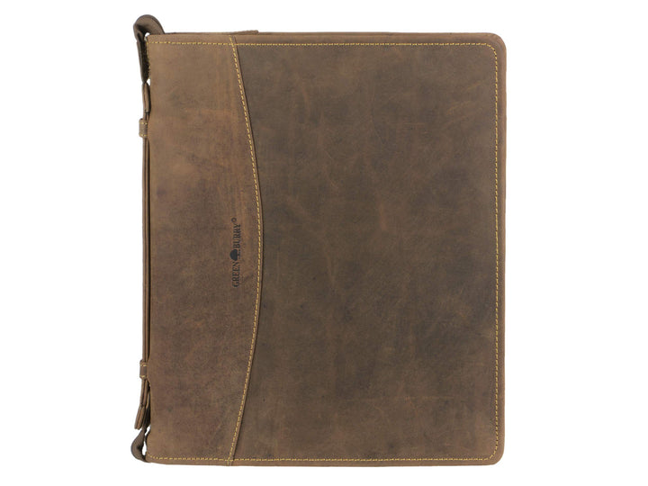 Greenburry Vintage Schreibmappe A4 braun, 1746-25