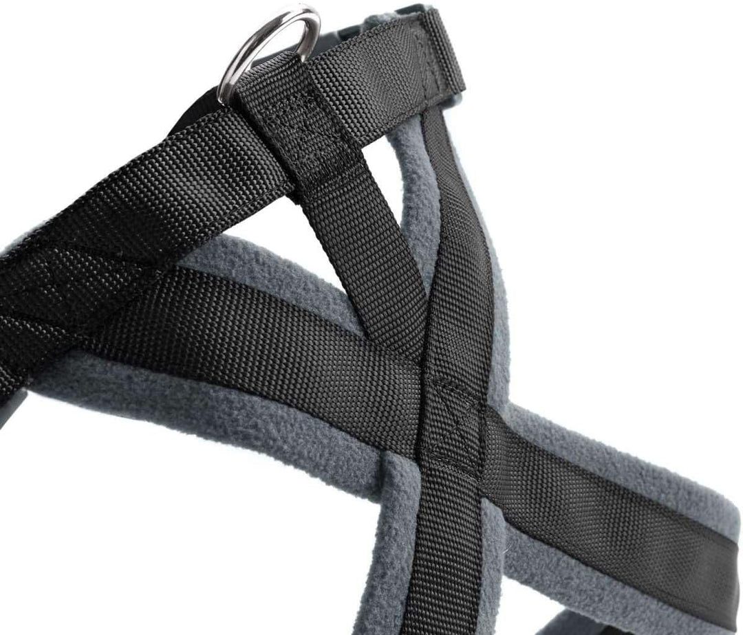 Hunter Hundegeschirr London Comfort, atmungsaktives 3D-Mesh, 2-Fach verstellbar, Sicherheitsverschlu