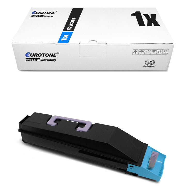 1x Müller Printware Toner für Kyocera FS-C 8020 8025 8520 8525 MFP ersetzt 1T0T2K0CNL TK-895C 1x Cya