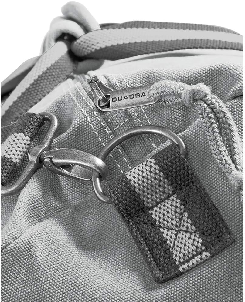 Quadra Vintage Canvas Holdall, Grösse:58 x 30 x 30 cm, Farbe:Vintage Light Grey 58 x 30 x 30 cm Vint