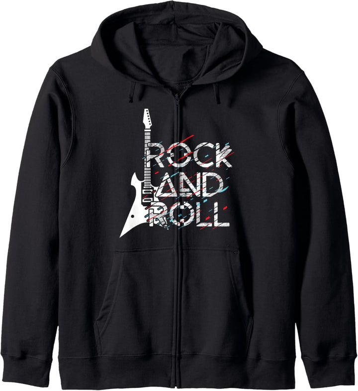 Vintage Retro Rock and Roll t shirt Herren Damen Kinder Kapuzenjacke
