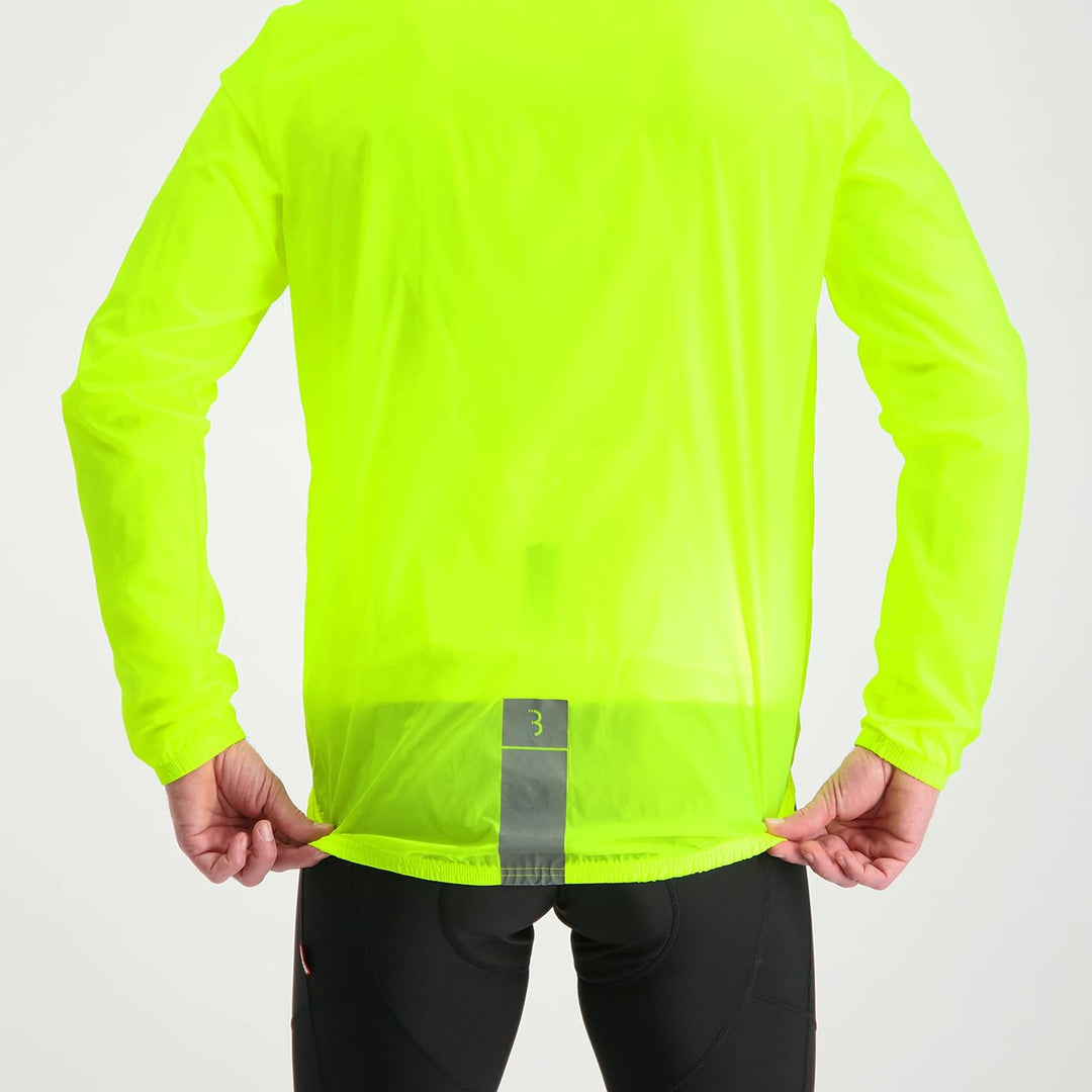 BBB Cycling FahrradJacke Herren und Damen | Wasserabweisend Winddicht Leicht Reflektierend | Rennrad