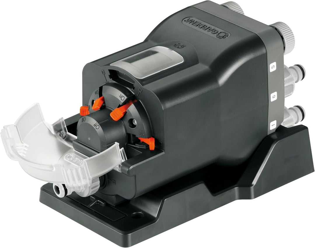 Gardena Wasserverteiler automatic: 6-Wege-Verteiler, einfache Bedienung, platzsparend, flexibel eins