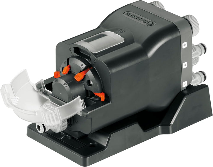 Gardena Wasserverteiler automatic: 6-Wege-Verteiler, einfache Bedienung, platzsparend, flexibel eins