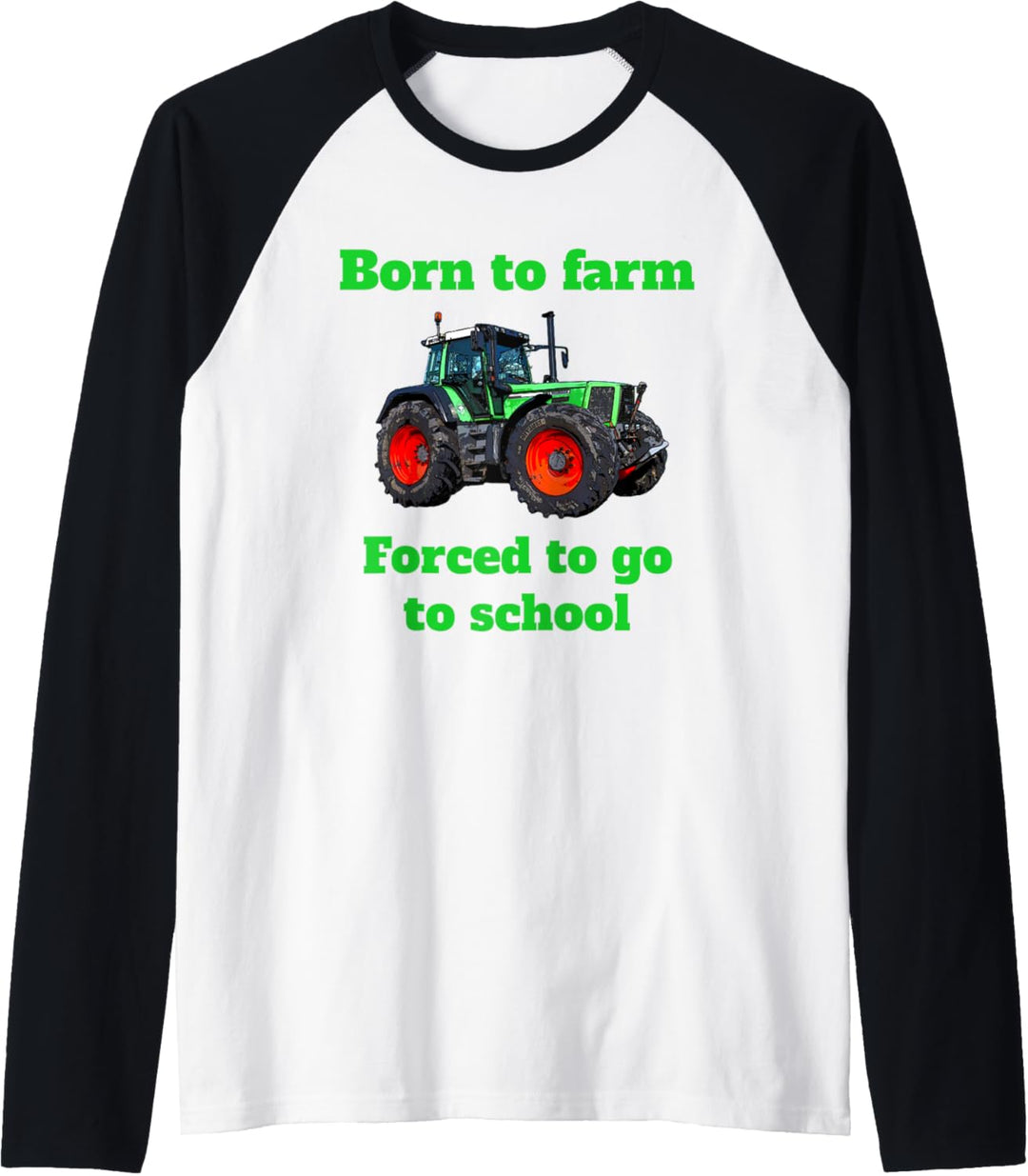 Trecker Landwirt Landwirtschaft Traktor Kind Kinder Geschenk Raglan