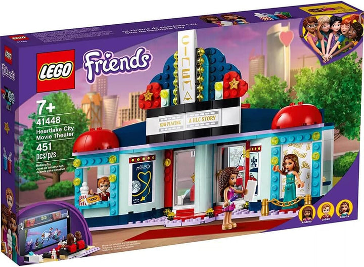 LEGO Friends Heartlake City Movie Theater 41448 Building Kit; Great Birthday Gift for Kids Who Love