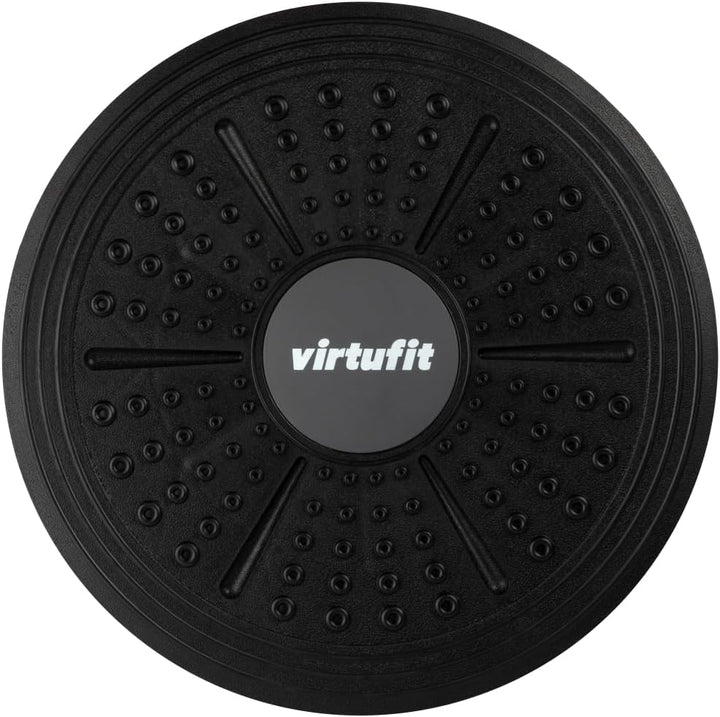 VirtuFit Verstellbares Balance Board - Balancetrainer - Schwarz - Wackelboard - Wackelbrett