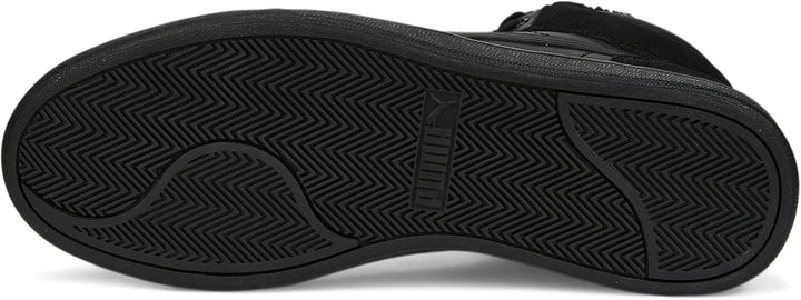 PUMA Unisex Shuffle Mid Fur Sneaker 38 EU Schwarz Puma Black Puma Black Steel Gray, 38 EU Schwarz Pu