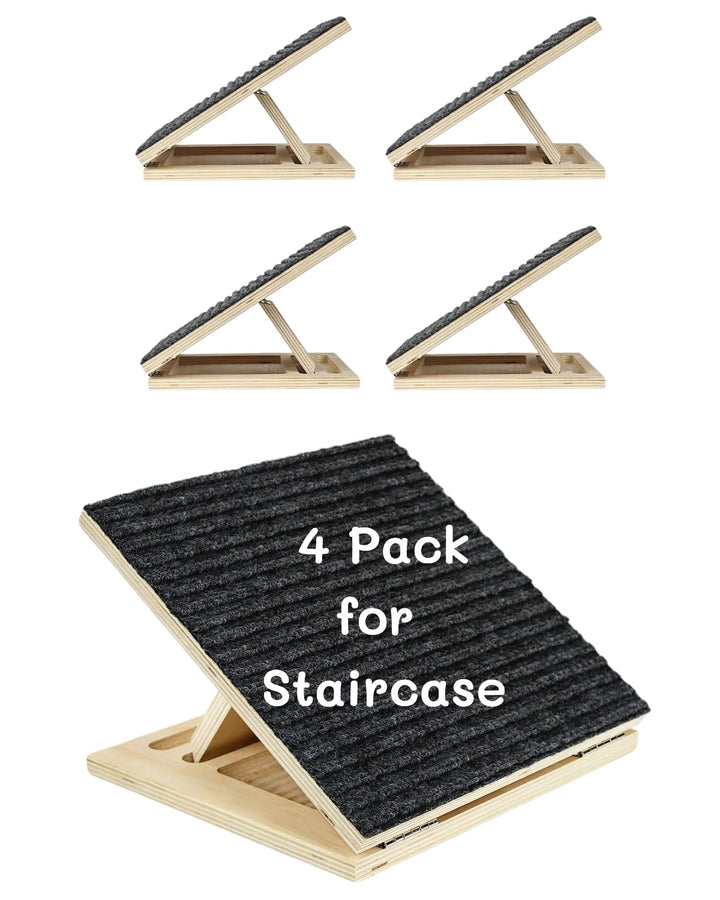 Okydoky Klappbare treppen für Hunde, Rampe Hund treppe,rutschfeste, 4 Pack für kleine oder mittlere