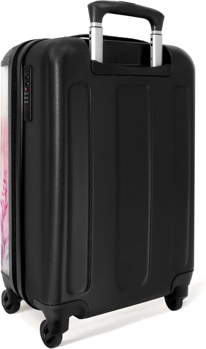 NoBoringSuitcases.com® Handgepäck Koffer Kinder 55x35x20 cm Reisekoffer Kinderkoffer 4 Rollen Leicht