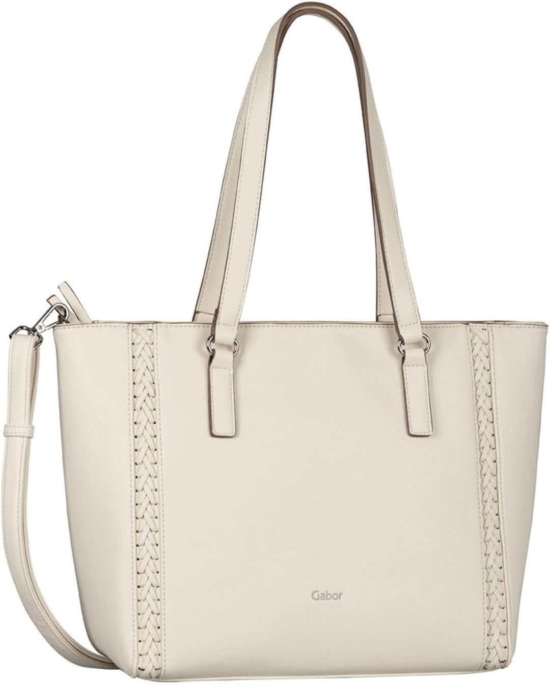 Gabor Damen Jolene Shopper 40 x 15 x 28 (LxBxH) Off White, 40 x 15 x 28 (LxBxH) Off White
