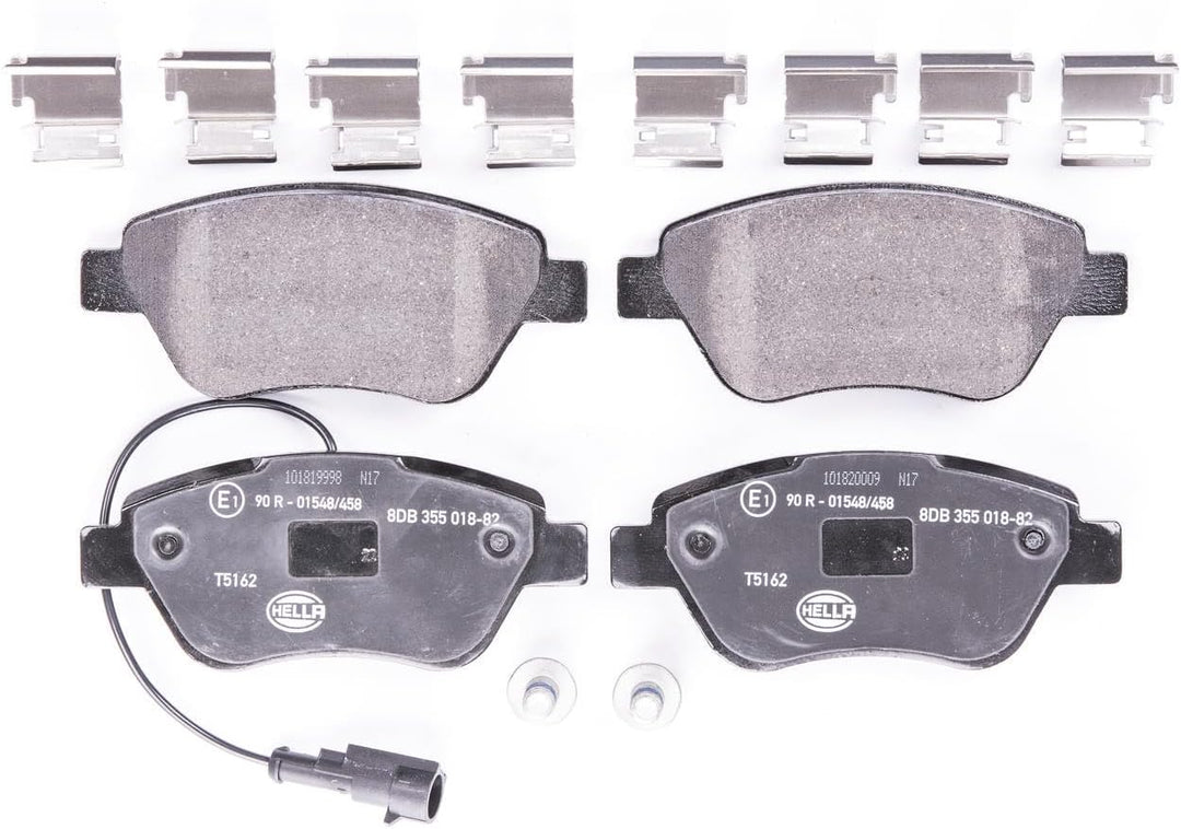 HELLA PAGID 8DB 355 018-821 Bremsbelagsatz - T5162 - Dicke/Stärke: 17.8mm - Bremssystem: Bosch - mit