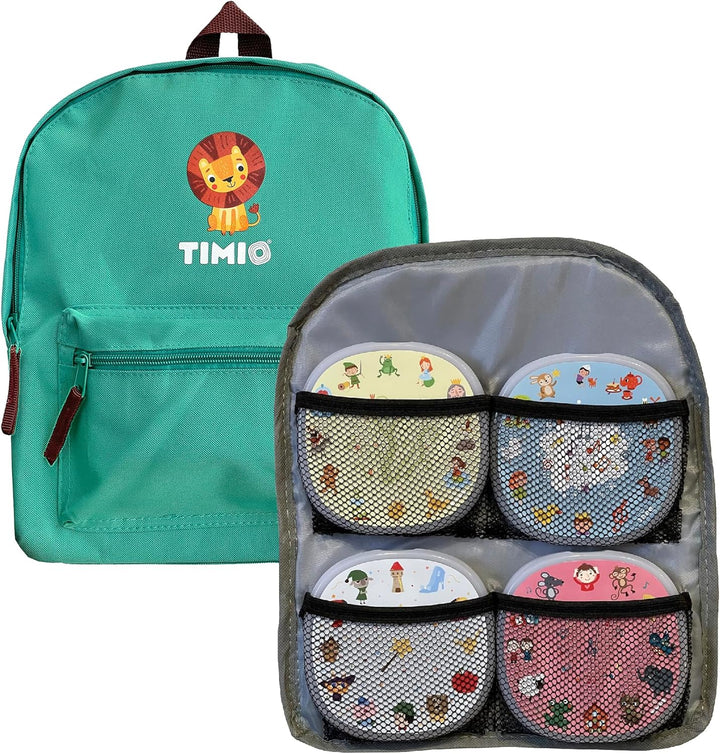 TIMIO Rucksack | Tragetasche und Aufbewahrungstasche Player und Discs | Kinderrucksack