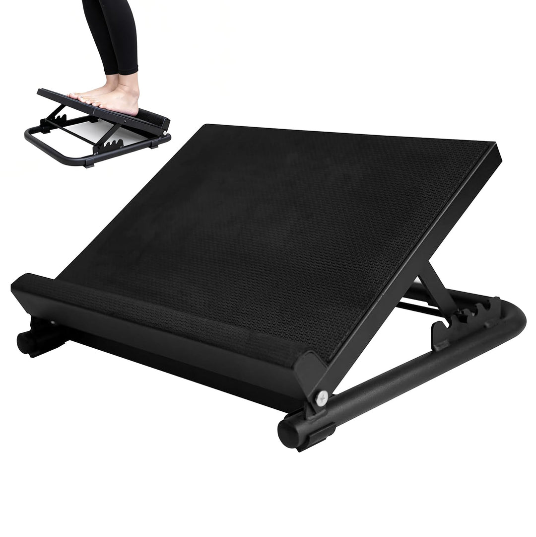Wadendehner, Knieretter Keile, Fitness Schrägbrett 37×36cm, 5-Stufen Verstellbar, Anti-Rutsch Fussst
