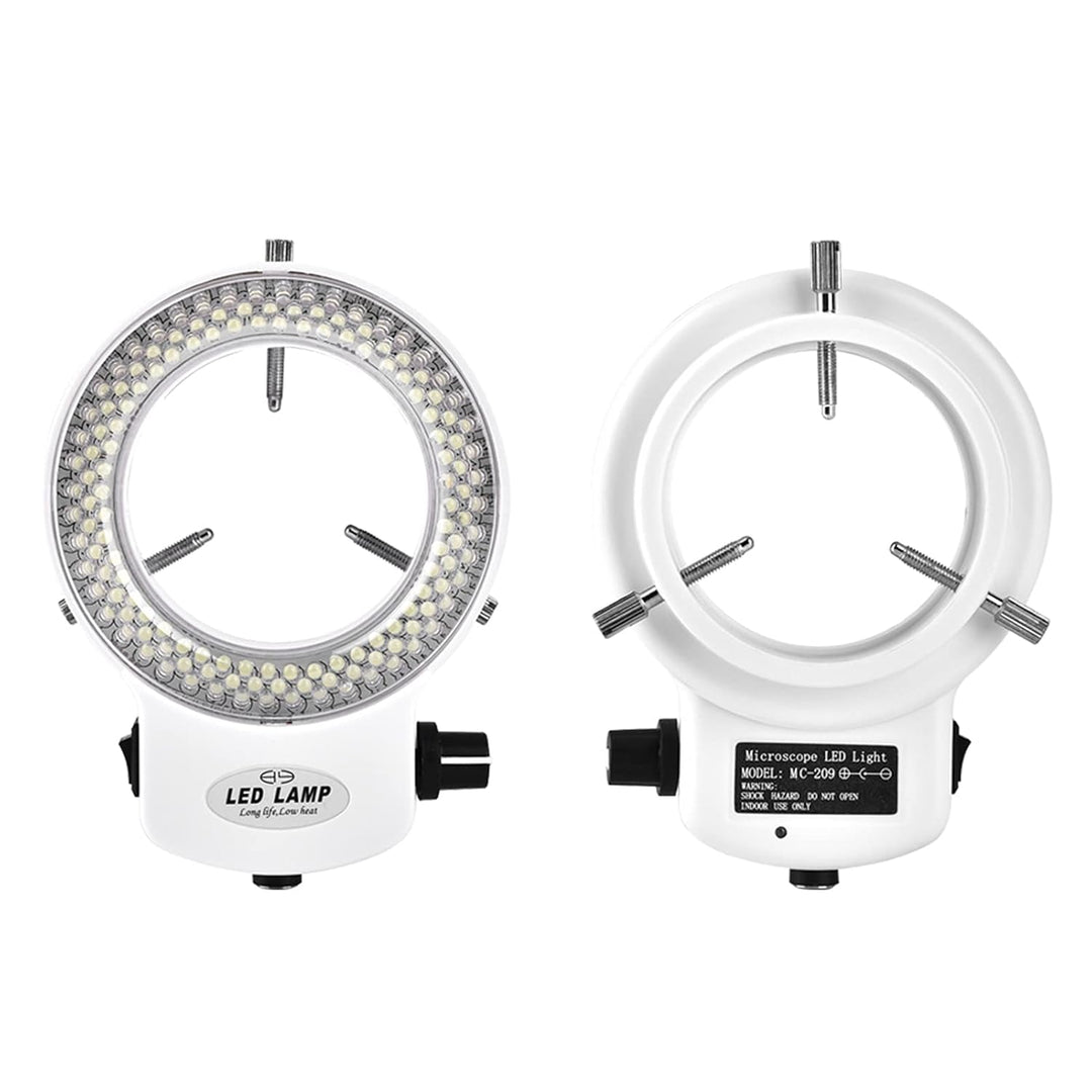 Ejoyous LED Ringlicht Mikroskop, Kamera Ringlampe Mikroskop Einstellbarer 144 LED Ring Light Lichtqu