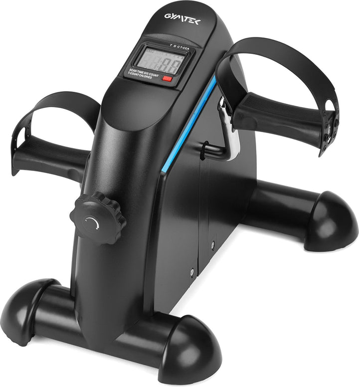 Gymtek Pedaltrainer, Mini-Heimtrainer - LCD-Bildschirm - Einstellbarer Widerstand - Mini-Bike - bis