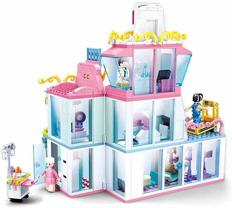 Sluban M38-B0799 Girls Dream – Hospital, 459 Stück, Mehrfarbig