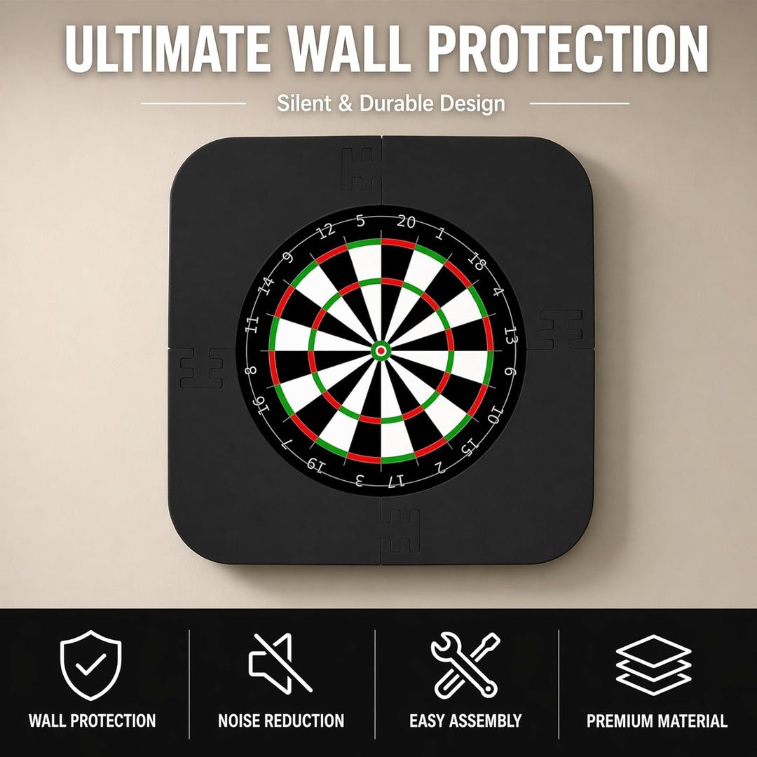 Dartscheibe Schutzring, Wandschutz für Dartboard, Eva Dartscheibe Umrandung, Surround Auffangring Da