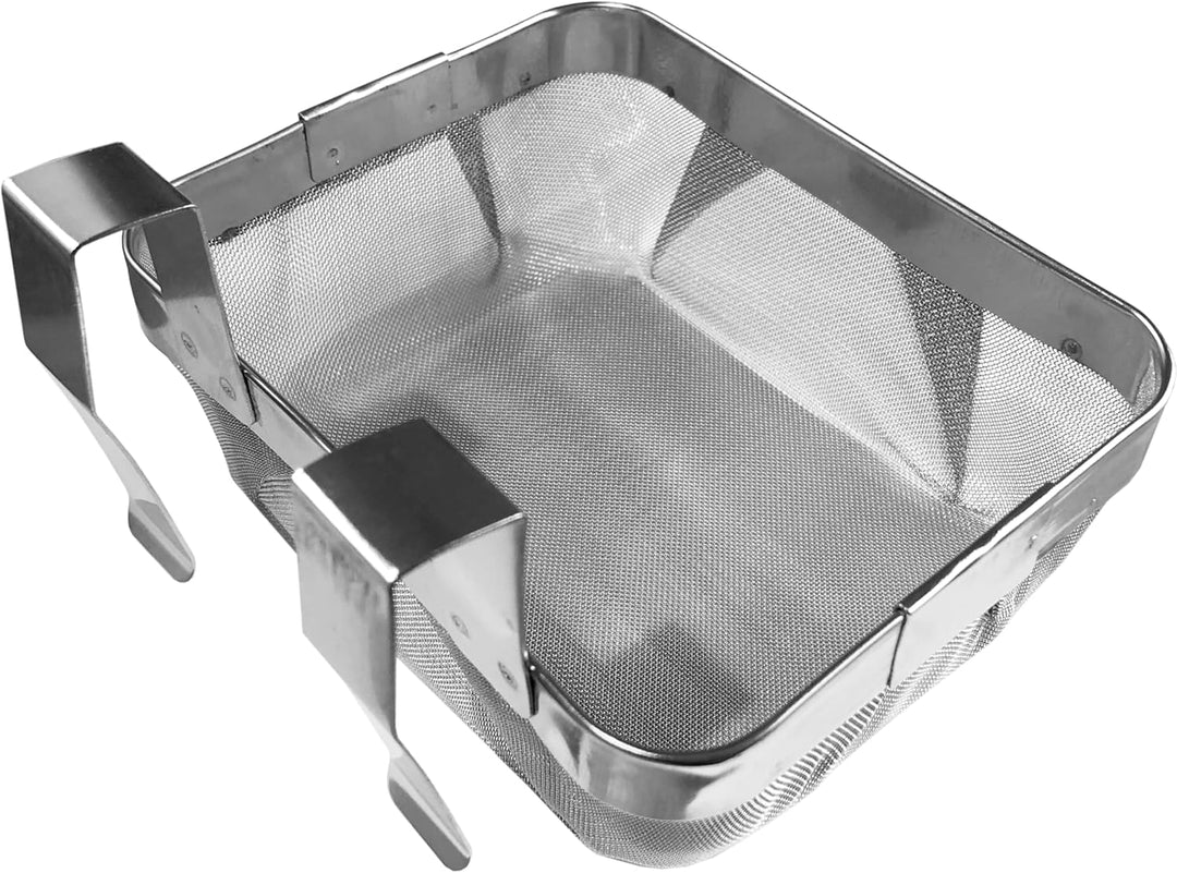 Fine mesh ultrasonic stainless steel basket 5 x 4 repair clean jewellers tools by Jewellers Tools