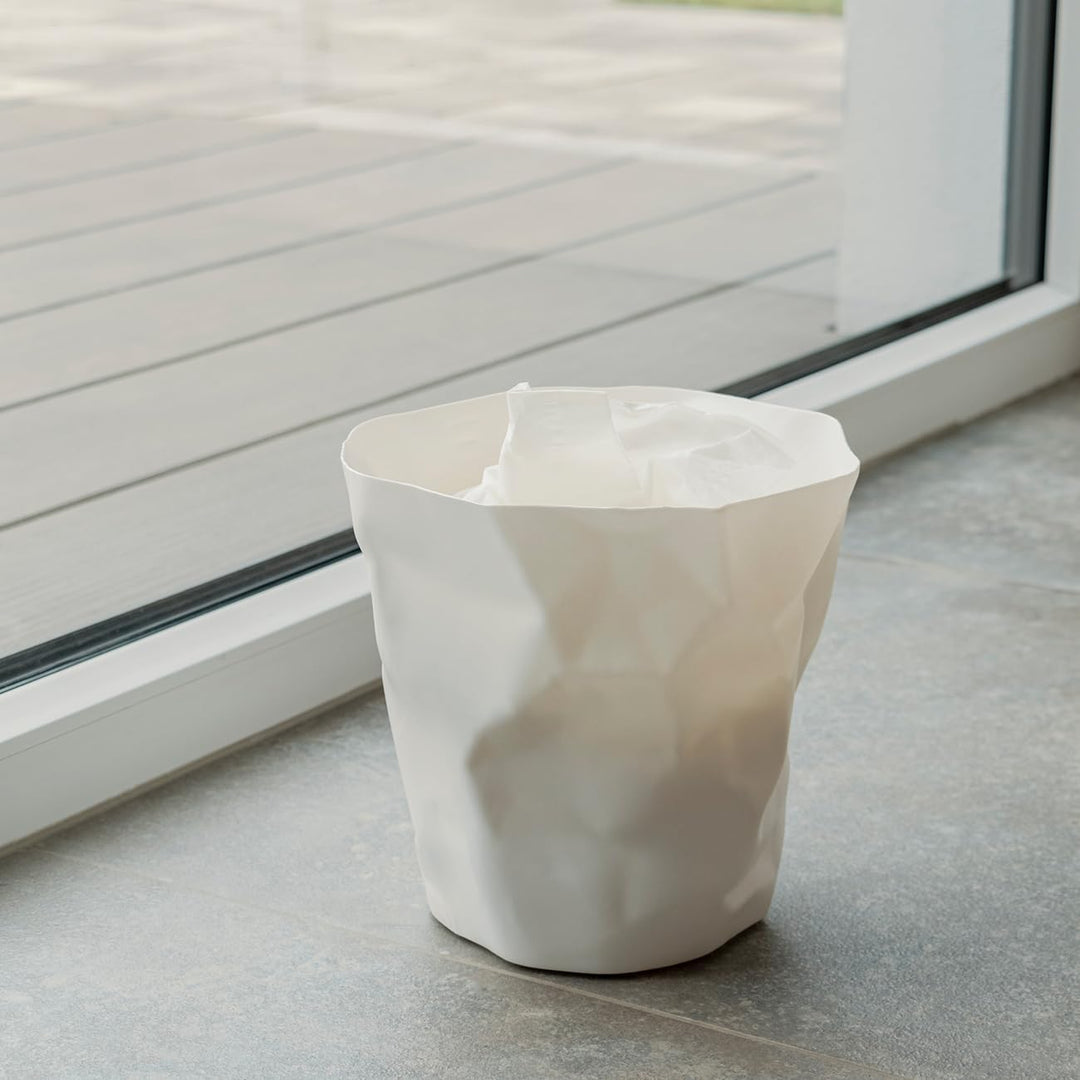 Essey Design Papierkorb, Mini Bin Bin, Design Mülleimer für Büro und Bad, 7 Liter, weiss Mini Weiss,