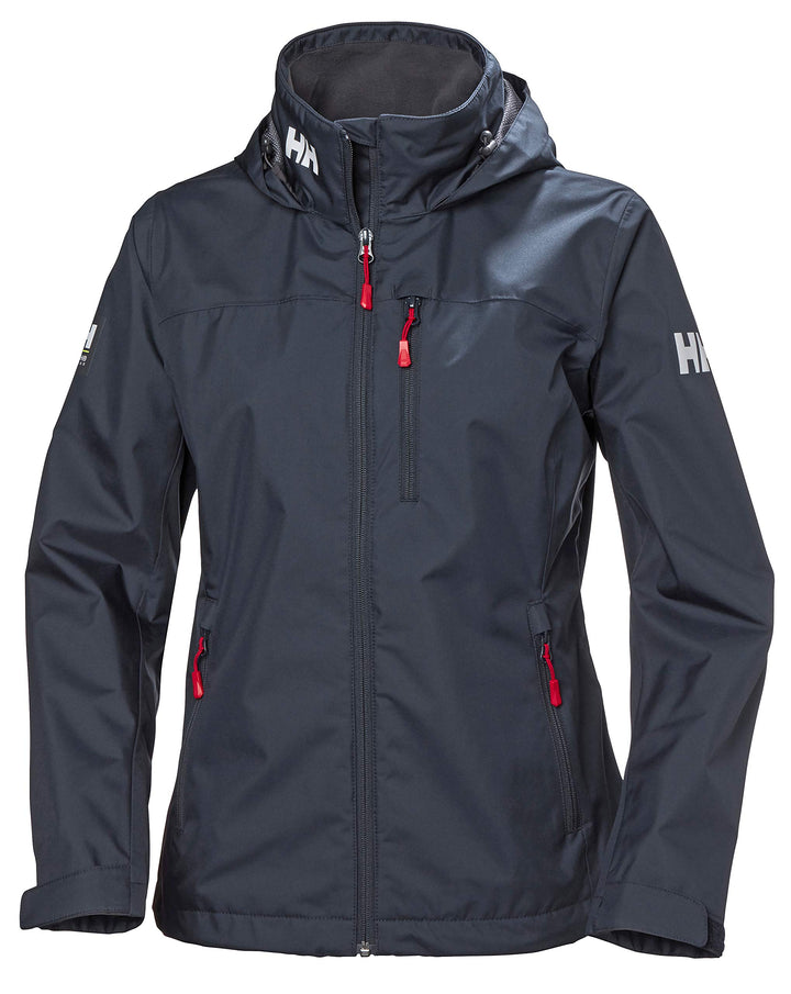 Helly Hansen Damen Crew Hooded Midlayer Jacke XS Marineblau, XS Marineblau