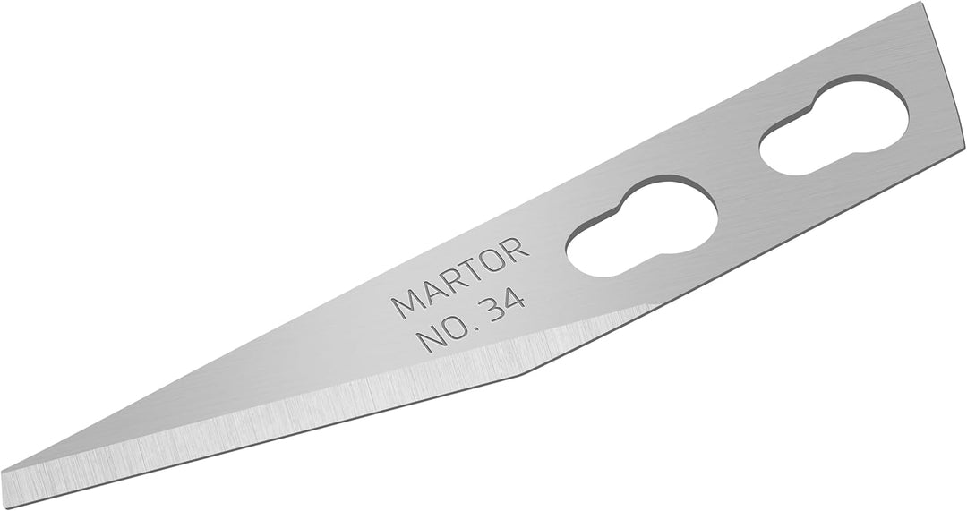 MARTOR 34.65 Grafikklinge Nr. 34 im S-Spender, Silber
