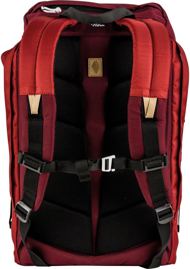 Nitro Cypress sportiver Daypack Rucksack für Uni &amp; Freizeit, Streetpack mit gepolstertem 15“ Wide La