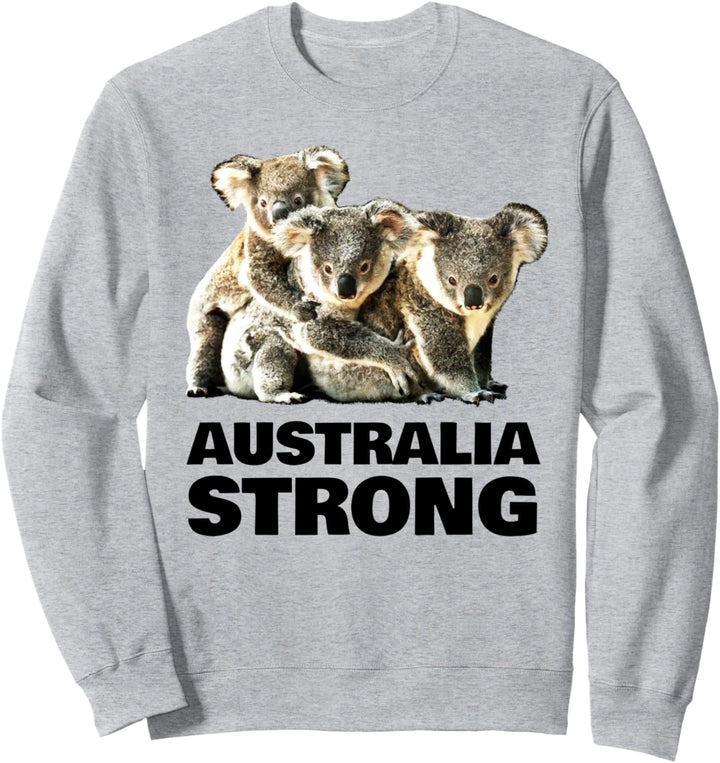 Australia Strong Australische Tierwelt Tier Koala Bär Sweatshirt