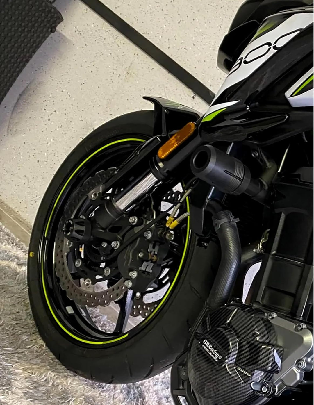 MOWOK Zubehör Für Kawasaki Z900 RS SE Z 900 2017–2025 2024 2023 Motorrad Sturzpads Rahmen Schieber S