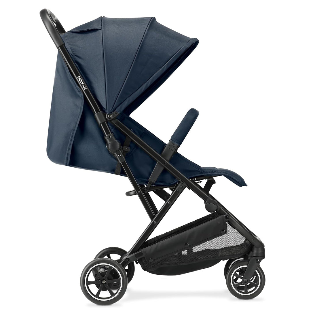 Deryan Easy Reise Buggy - für Kinder ab Geburt bis 22 kg mit Liegefunktion - Ultraleicht 7,5 kg - Ei