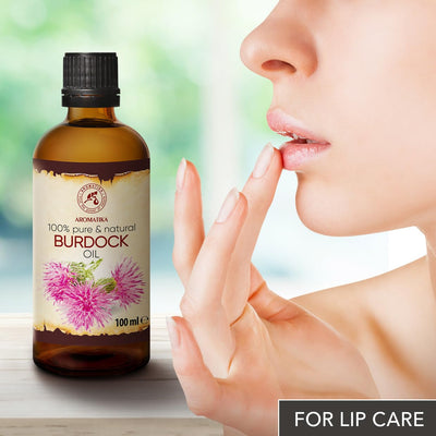 Klettenwurzel Öl 100ml - Rein Klettenwurzelöl - Arctium Lappa Wurzel - Klettenöl - Bestes Kuröl und