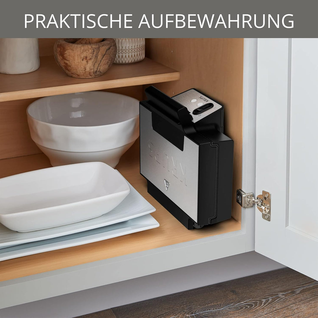 Krups FDK453 Sandwichmaker | Dreieckform | Antihaftbeschichtung | tiefe 25x12 cm XL-Platten | vertik