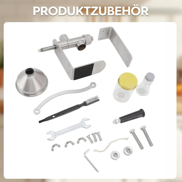 Manuelle Ölpresse, ölpresse kaltpressung, handölpresse für Erdnuss-, Sesam-, Leinsamen- und Rapsöl z