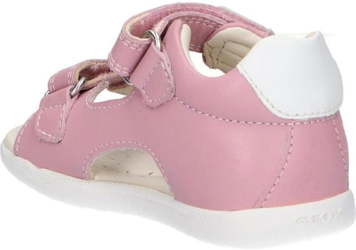 Geox Mädchen B Macchia Gir Sandal 21 EU Rose, 21 EU Rose