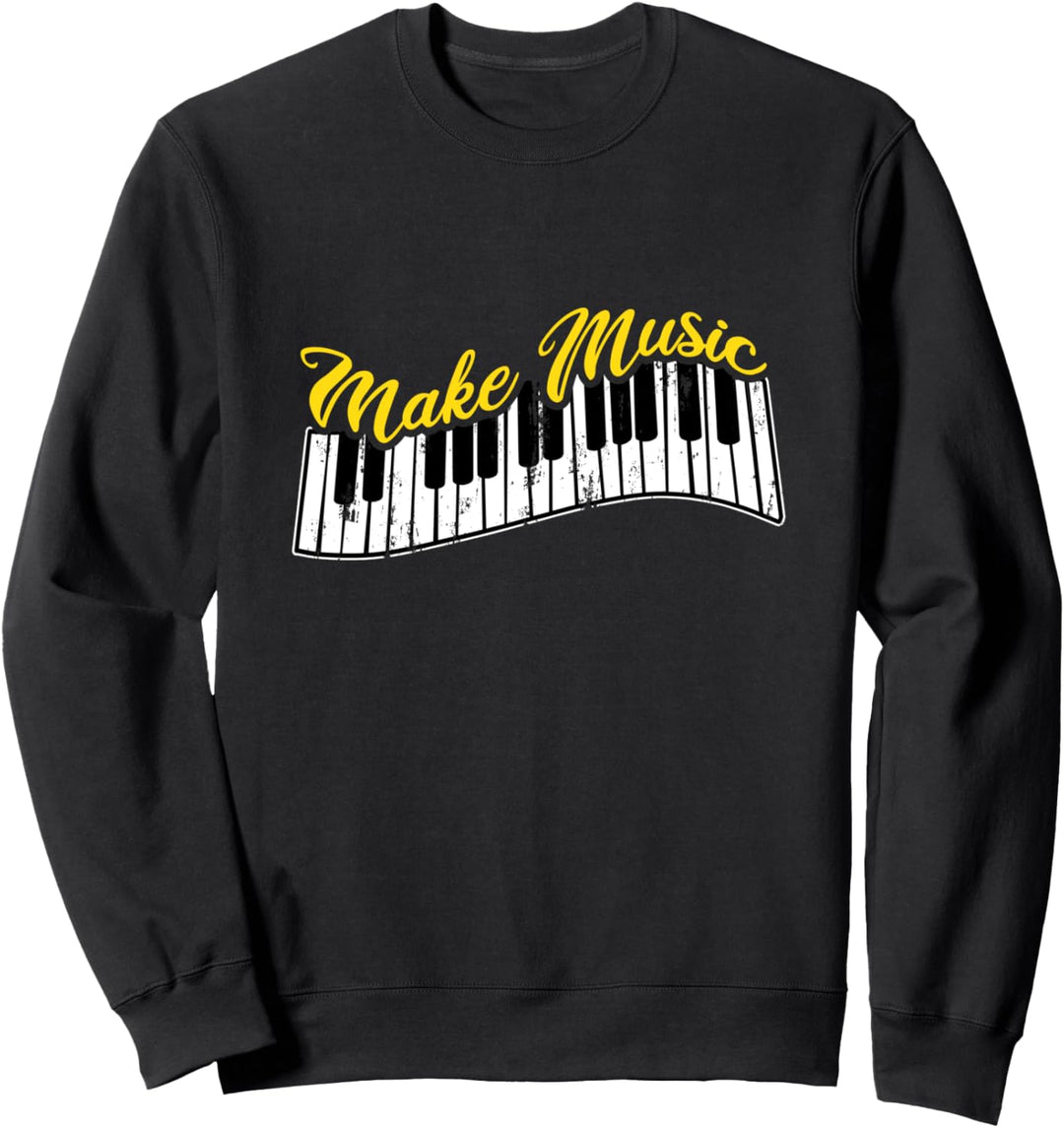 Klavier Pianist Keyboard Musikinstrumente Sweatshirt