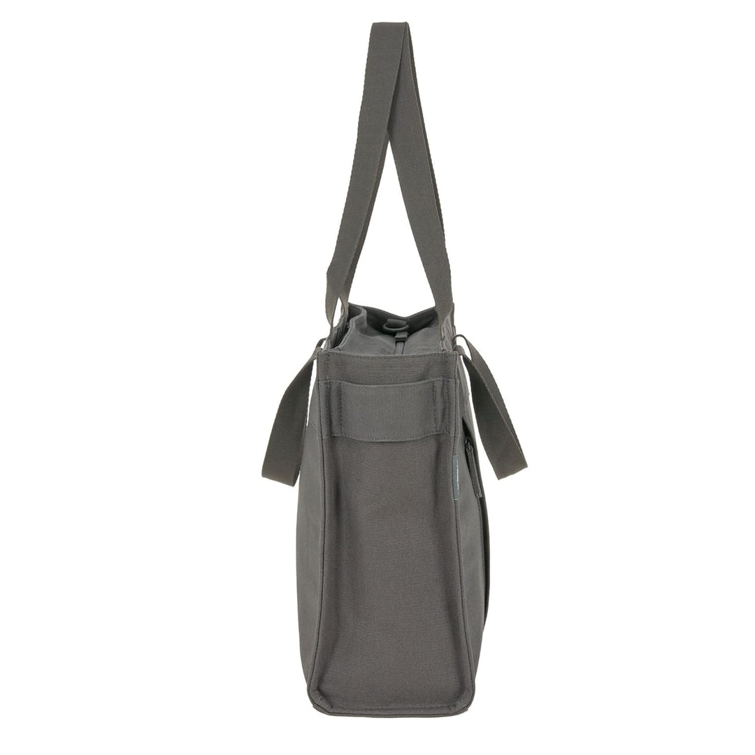 LÄSSIG Baby Wickeltasche mit Wickelunterlage, Kinderwagenbefestigung, nachhaltig produziert/GRE Tote