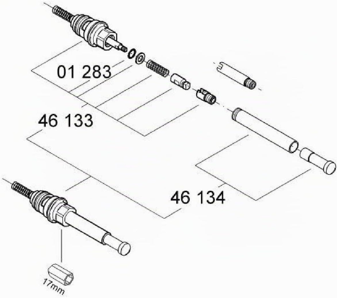 Grohe Umstellung 46133000, Silber
