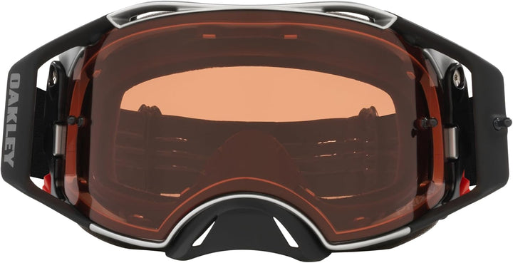 Oakley Unisex Airbrake Mx MX Goggle (1er Pack) Einheitsgrösse Tuff Blocks Black Gunmetal Strap/Prizm