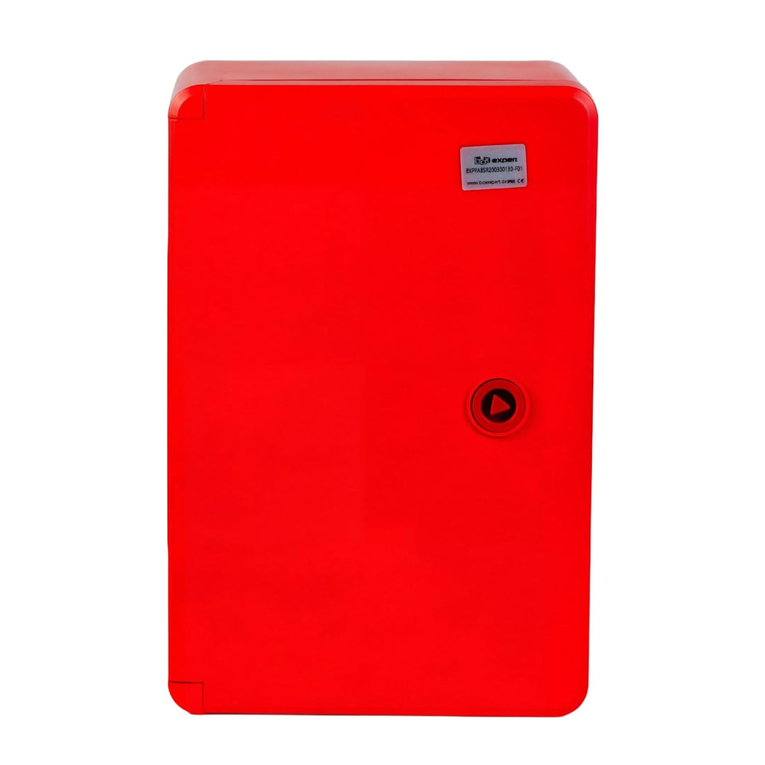 BOXEXPERT® Verteilerkasten aussen wasserdicht [ABS Kunststoff IP65 Gehäuse] rot (Serie Fleet) 300x20