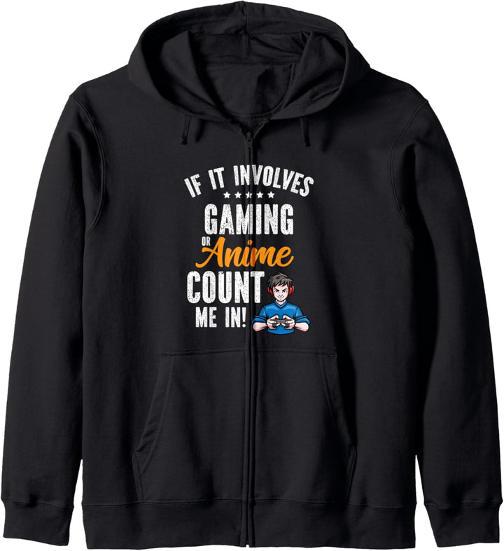 Funny Japanese Manga Cosplay Lovers Gaming Anime Gamer Kapuzenjacke