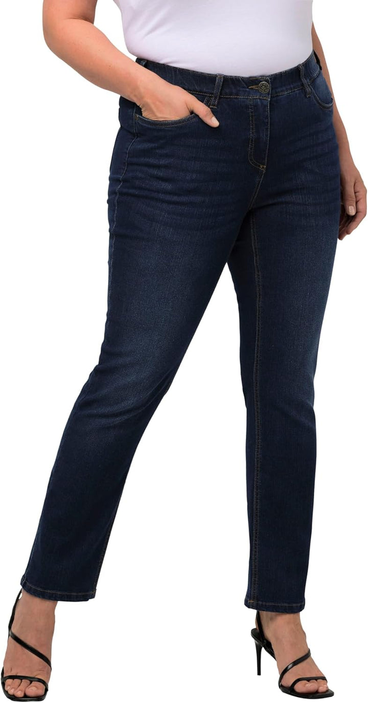 Ulla Popken, Damen, grosse Grössen, Straight-Jeans