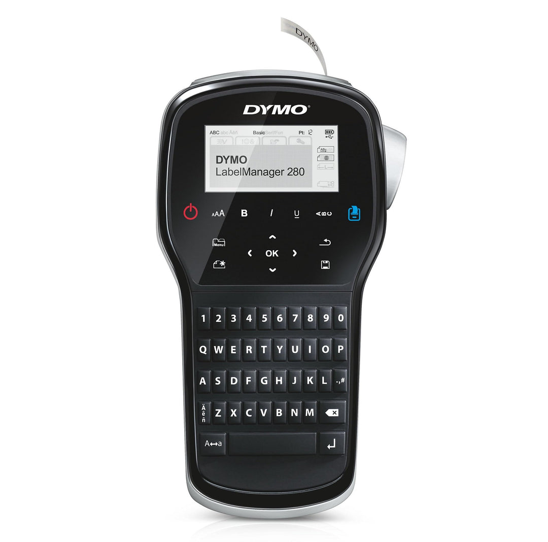 Dymo S0968920 Etikettierdrucker LM 280, Schwarz, LM 280